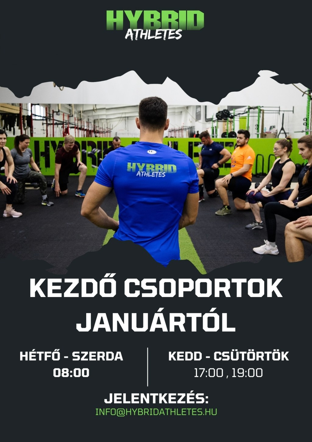 Január 5-én KEZDŐ Hybrid Athletes csoportos óráink indulnak az Apex-ben!