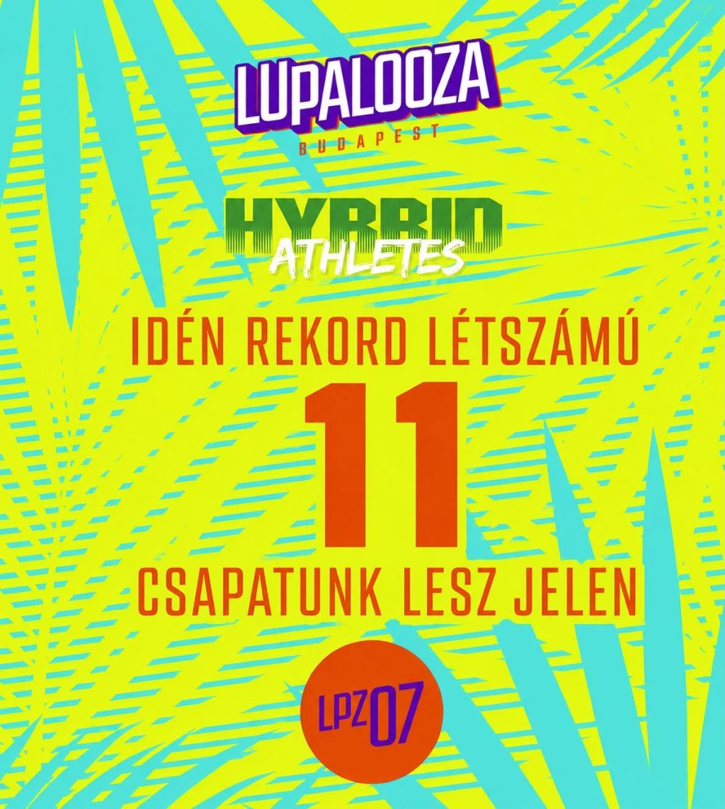 Idén rekord létszámú 11 csapatunk lesz jelen, a VII. LupaLoozán!